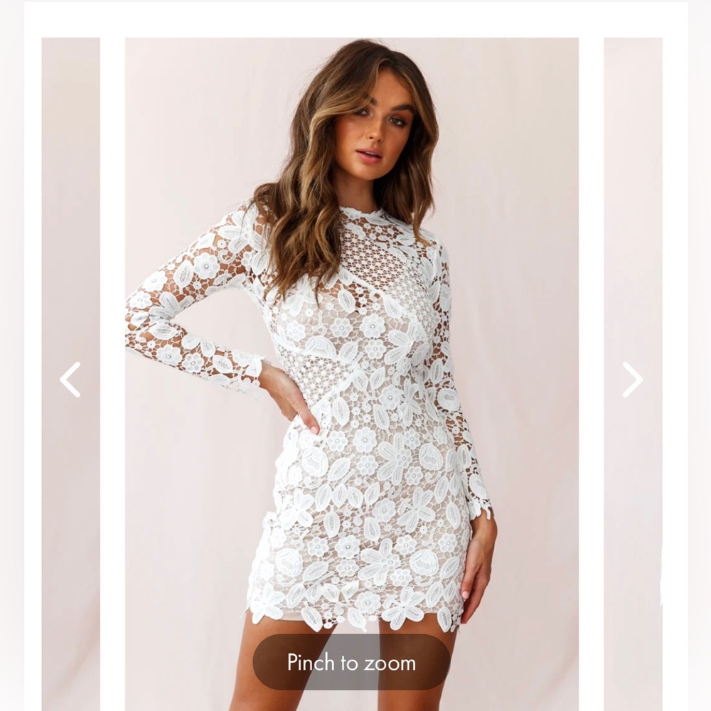 Selfie Leslie Lace Dress for wedding rehearsal